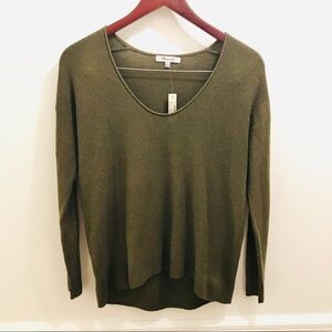 NWT Madewell Kimball Pullover Sweater XS Kale
